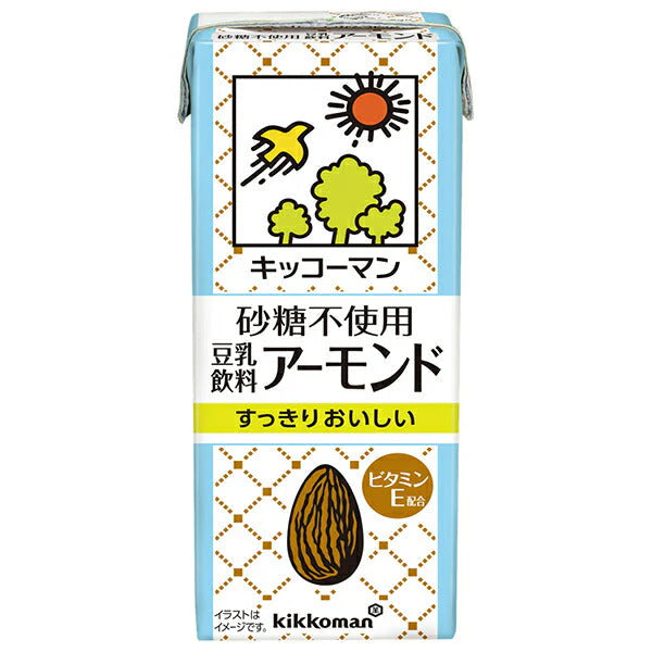 kikkoman 豆乳饮料 200ml 砂糖不使用