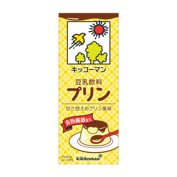 kikkoman 豆乳饮料 200ml プリン