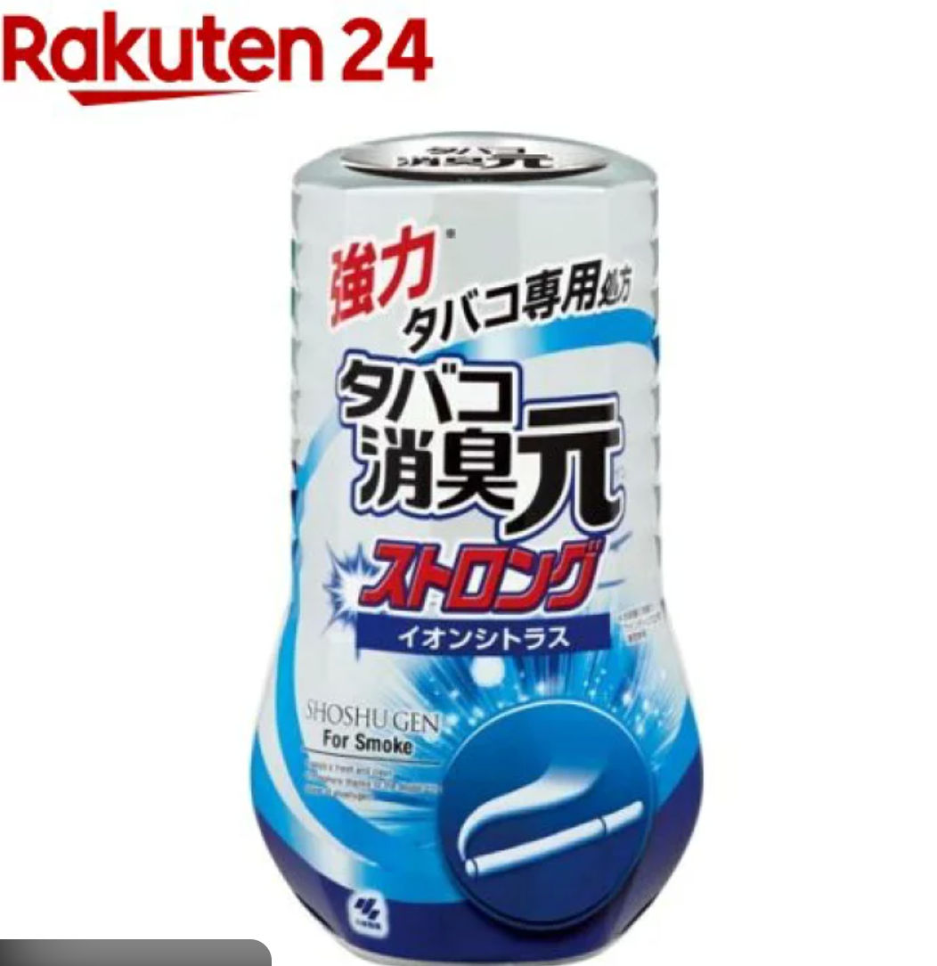 小林制药烟味除臭剂 离子柠檬强效 400ml