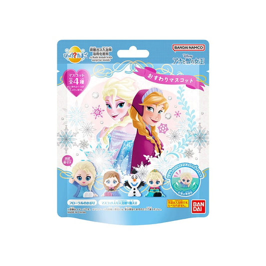 万代 Bikkura蛋 冰雪奇缘 坐姿公仔入浴球 55克