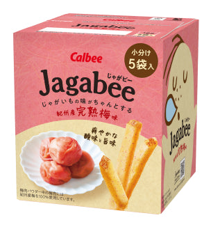 卡乐比 Jagabee 紀州产完熟梅味 75克