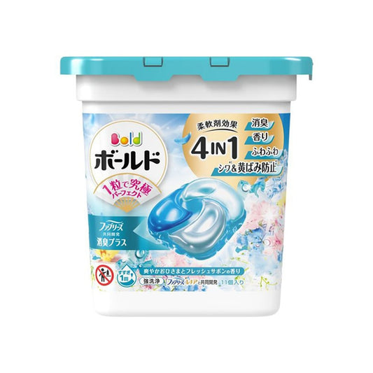 P&G Bold 4D洗衣凝胶球 清新花香香皂味 主体 11颗
