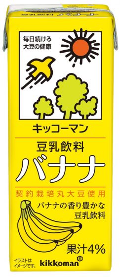 kikkoman 豆乳饮料 200ml 香蕉