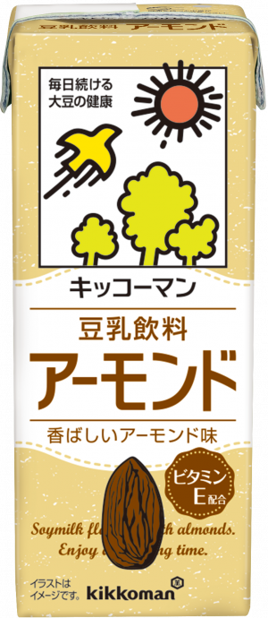 kikkoman 豆乳饮料 200ml 杏仁